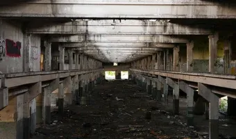 Zdjęcie opuszczonego miejsca: Ruiny Hali Suwnicowej przy KWK Paryż