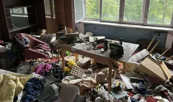 Zdjęcie opuszczonego miejsca: Warsztat z trumnami