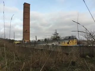 Miniatura: Opuszczona osiedlowa kotłownia